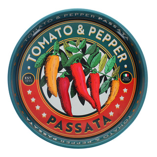 Round metal serving tray - Passata - image 1