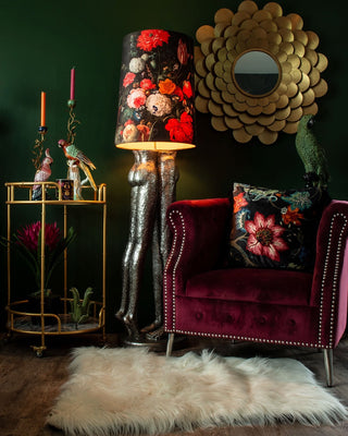 Silver Lovers Floor Lamp