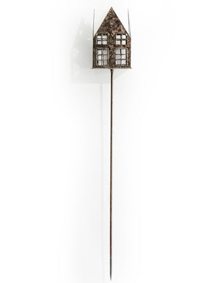 Rustic Metal House Garden Light Holder (Lots of 2 or 4 with a 50% discount)