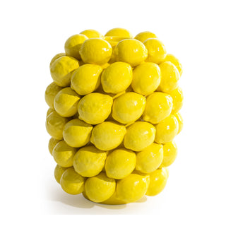 Ceramic Large Multi Lemon Vase