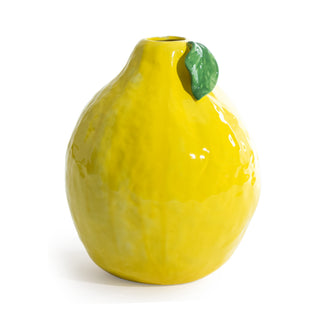 Ceramic Large Lemon Vase