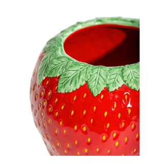 Ceramic Large Strawberry Vase