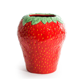 Ceramic Large Strawberry Vase