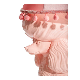 Pink Poodle Table Lamp