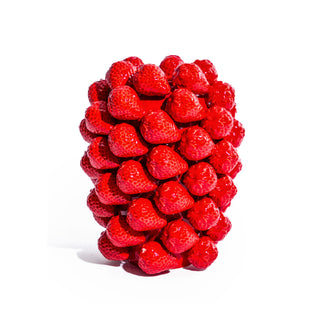 Ceramic Extra Large Multi Strawberry Vase
