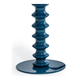 Indigo Large Ribbed Table Lamp