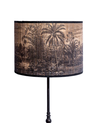 Tropical Scene Bamboo Shade 40cm