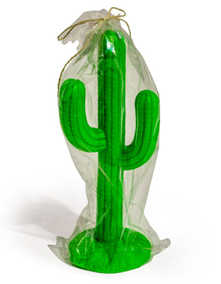 Green Cactus Candle