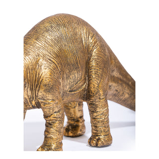 Antique Gold Brontosaurus Table Lamp