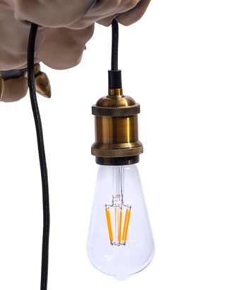 Bulldog Head Wall Light
