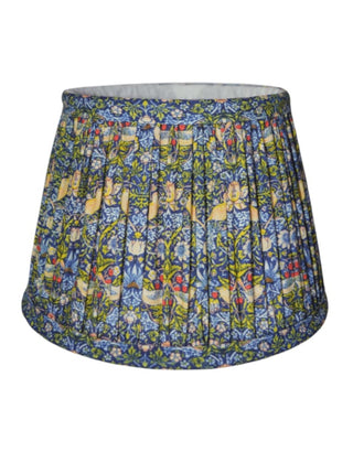 "Strawberry Thief" Gathered / Pleated 40cm Lampshade