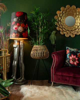 Silver Lovers Floor Lamp