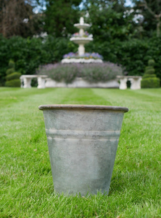 Galvanised Metal Round Dolly Tub