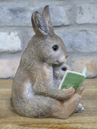 Reading Rabbit Ornament