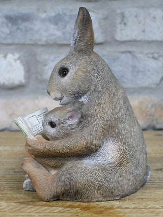 Reading Rabbit Ornament