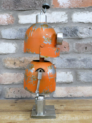 Otto the Rusty Orange Robot