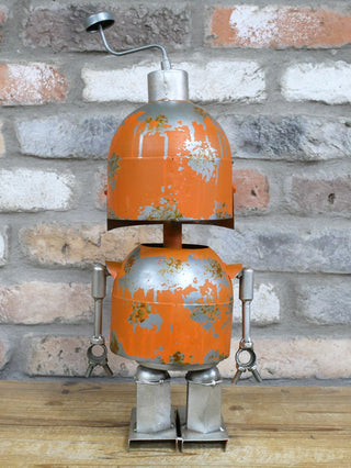 Otto the Rusty Orange Robot