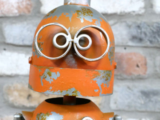 Otto the Rusty Orange Robot