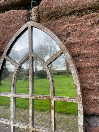 Gothic Arch Garden Mirror