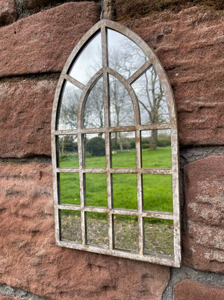 Gothic Arch Garden Mirror