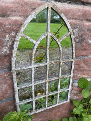 Gothic Arch Garden Mirror