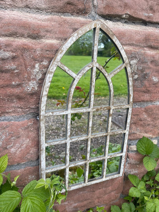 Gothic Arch Garden Mirror