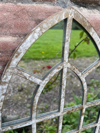 Gothic Arch Garden Mirror