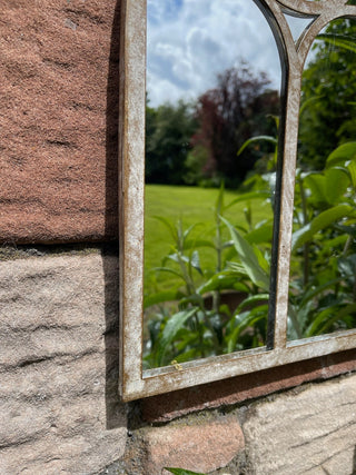Gothic Arch Garden Mirror