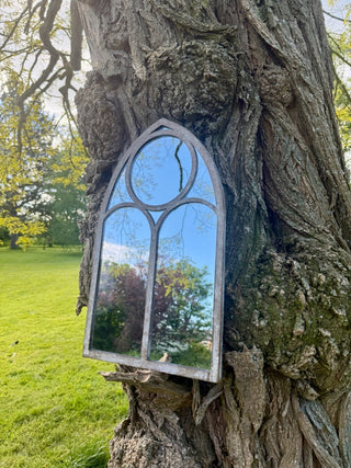 Gothic Arch Garden Mirror