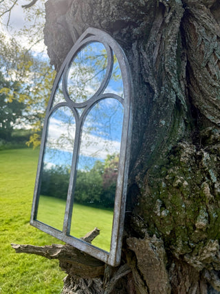 Gothic Arch Garden Mirror