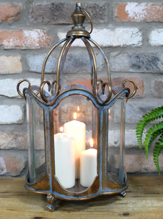 Antique Gold Lantern