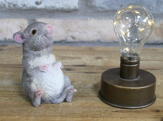 Quirky Mouse Garden Ornament