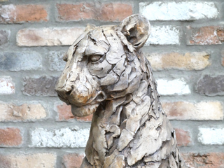 Large Leopard Garden Ornament