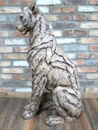 Large Leopard Garden Ornament