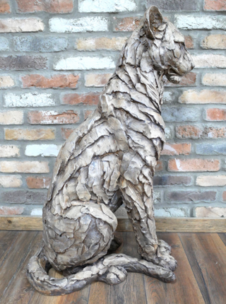 Large Leopard Garden Ornament