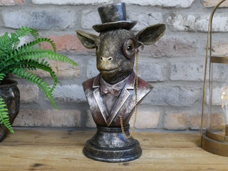 Large Goat Bust