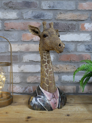 Large Giraffe Bust