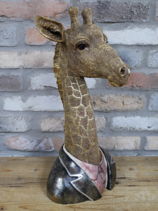 Large Giraffe Bust