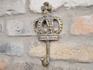 Vintage Crown Coat Hook