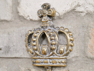 Vintage Crown Coat Hook