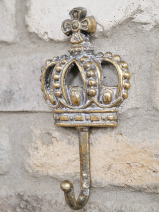 Vintage Crown Coat Hook