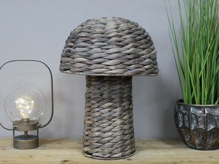 Large Rattan Mushroom Ornament
