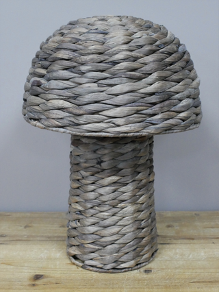 Large Rattan Mushroom Ornament