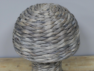 Large Rattan Mushroom Ornament