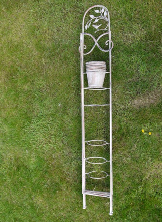 Tall 6 Pot Planter Stand