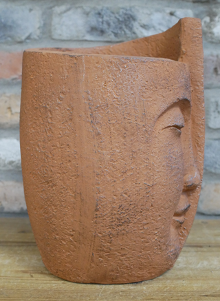 Terracotta Face Planter