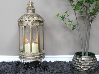 Antique Gold Lantern
