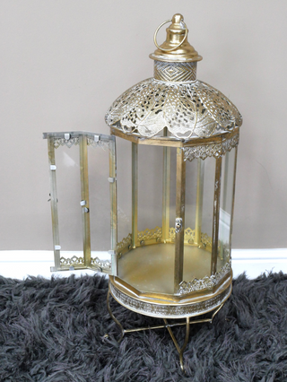 Antique Gold Lantern