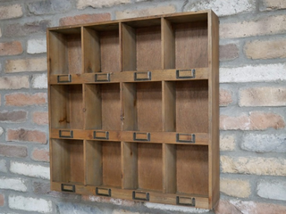 Rustic Wooden Storage Cabinet
