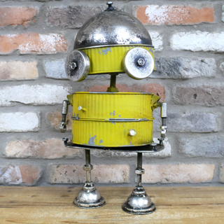 Sonny the Yellow Metal Robot